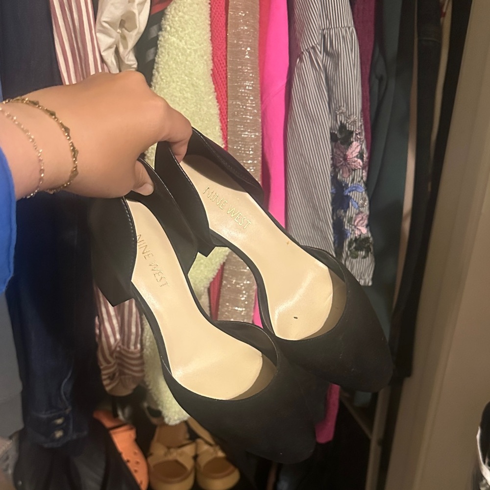 Nine West Black Heels for Women